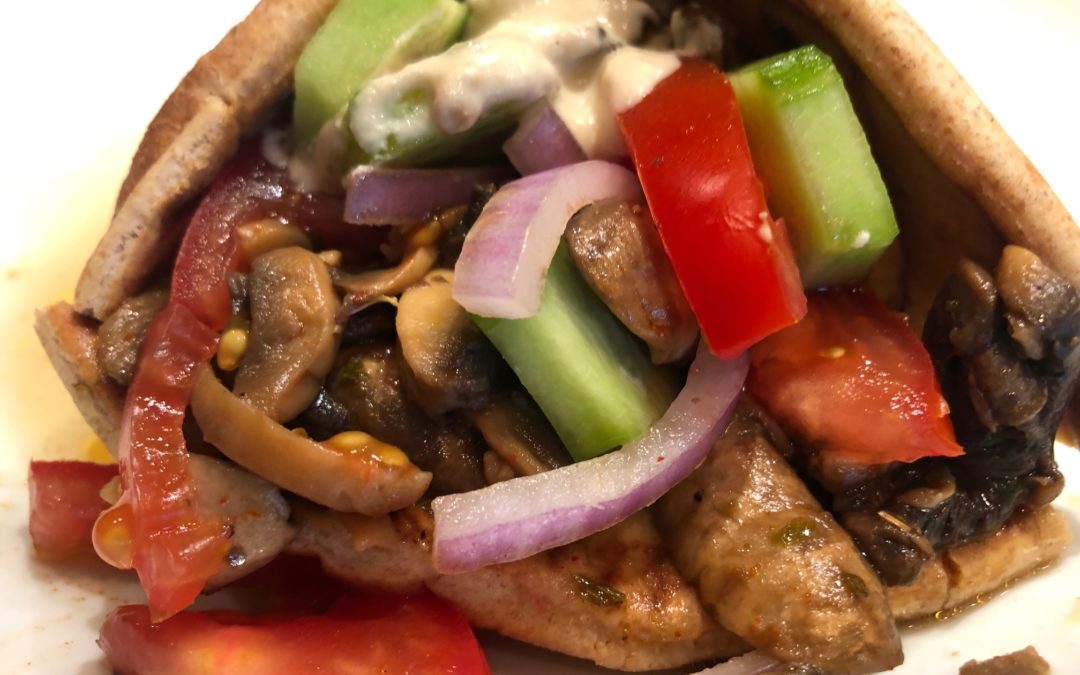 Mediterranean Mushroom Gyro