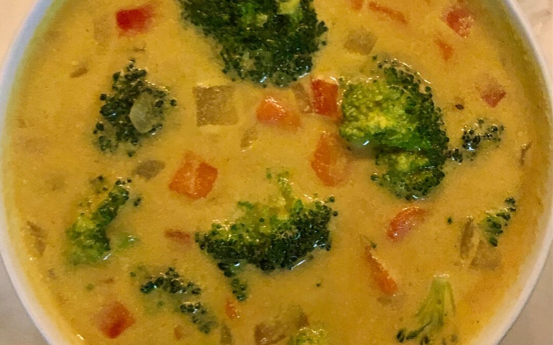 Anti-Inflammatory Turmeric Soup with Vegetables