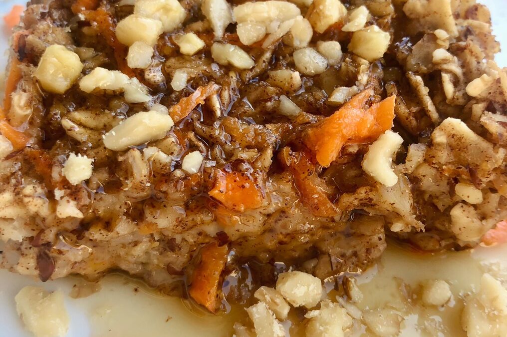 Carrot Cake Baked Oats