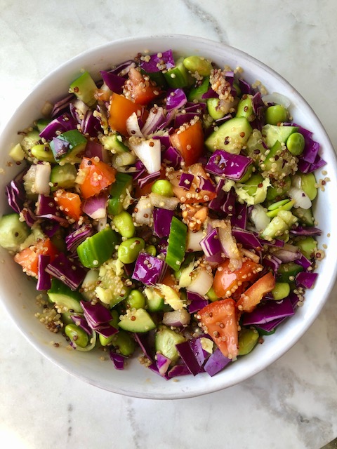 Rainbow Quinoa Salad