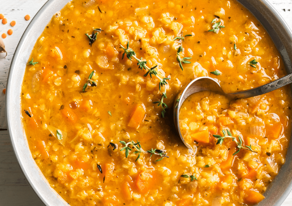 Smoky Red Lentil Soup