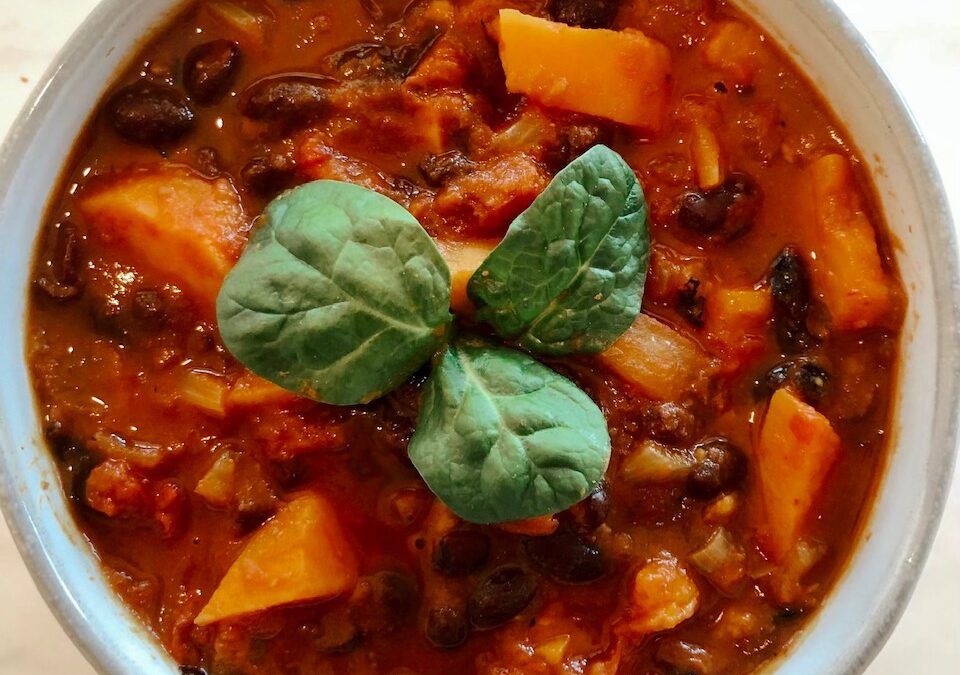 Sweet Potato Black Bean Soup