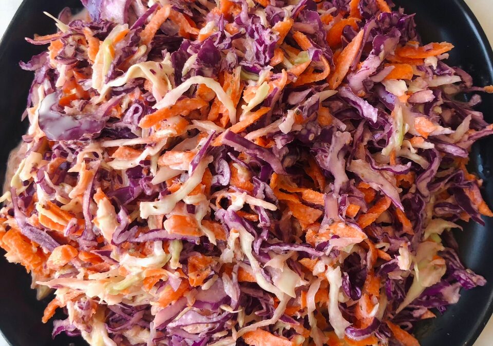 Healthy Homemade Coleslaw