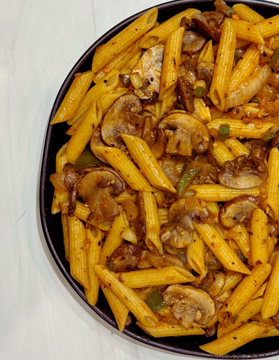 Easy Cajun Mushroom Pasta